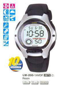 Часы CASIO LW-200-1AVEF