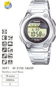 Часы CASIO W-211D-1AVEF