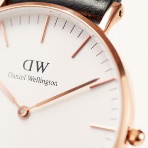Часы Daniel Wellington DW00100257 Classic 40 Cornwall 40 RG White - 1