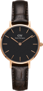 Часы Daniel Wellington DW00100226 Classic Petite 28 York RG Black