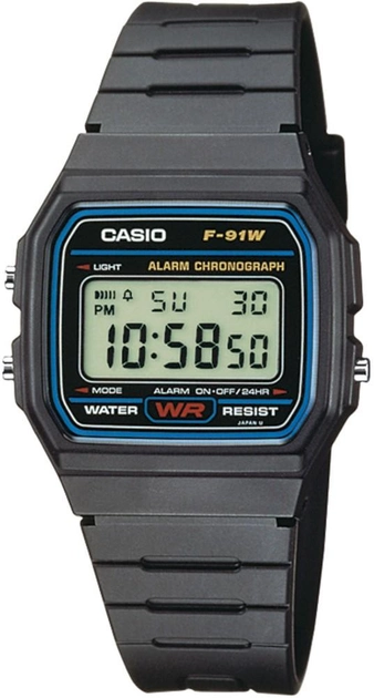Часы Casio F-91W-1YER - 0