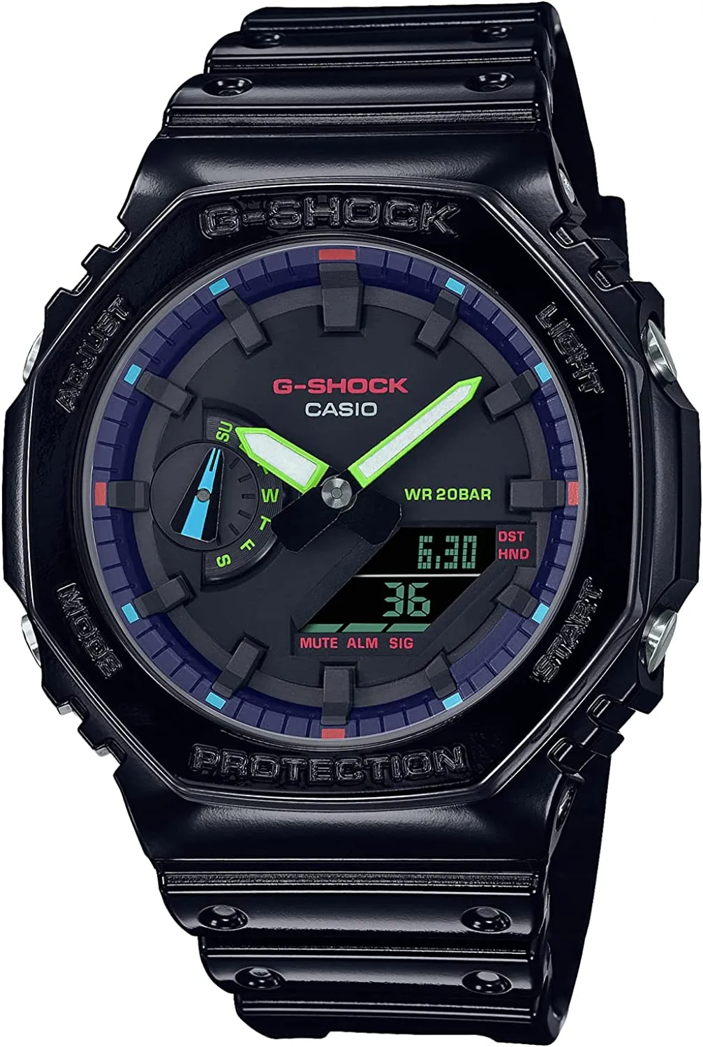Часы Casio GA-21RGB-1AER