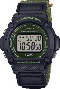 Часы Casio W-219HB-3AV