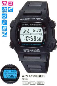 Часы CASIO W-740-1VHDF