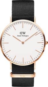 Часы Daniel Wellington DW00100257 Classic 40 Cornwall 40 RG White