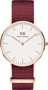 Часы Daniel Wellington DW00100271 Classic 36 Roselyn RG White