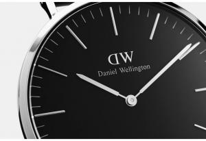 Urmăriți Daniel Wellington DW00100149 Black Cornwall 40 - 2