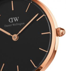 Часы Daniel Wellington DW00100247 Petite 28 Cornwall RG Black - 3