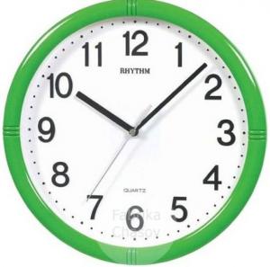 Настенные часы RHYTHM 434 зеленые