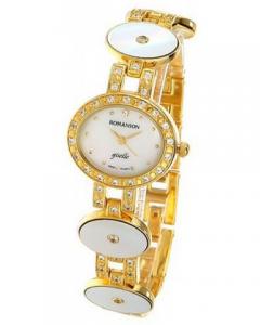 Женские часы Romanson RM7697QLG WH