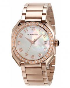 Женские часы Romanson RM1208QLRG WH