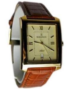Мужские часы Romanson TL1107XG GOLD