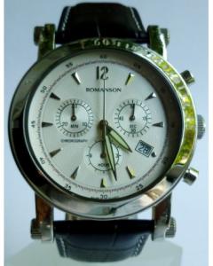 Мужские часы Romanson TL6503PM1WAS2W-K