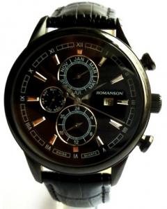 Мужские часы Romanson TL1245BMBK BK