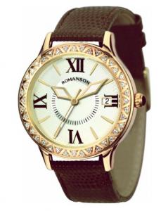 Ceasuri de dama Romanson RL1222QLGD WH - 0