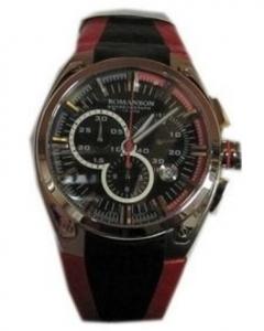 Мужские часы Romanson AL1264HMWH BK RED