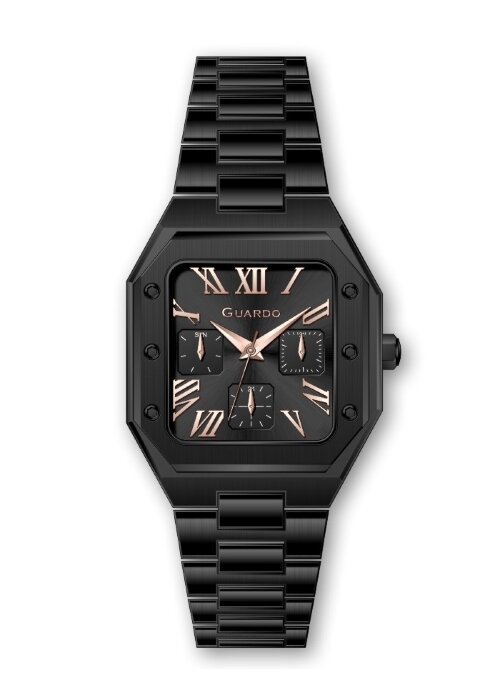 Часы Guardo 012727 (012727-3) black