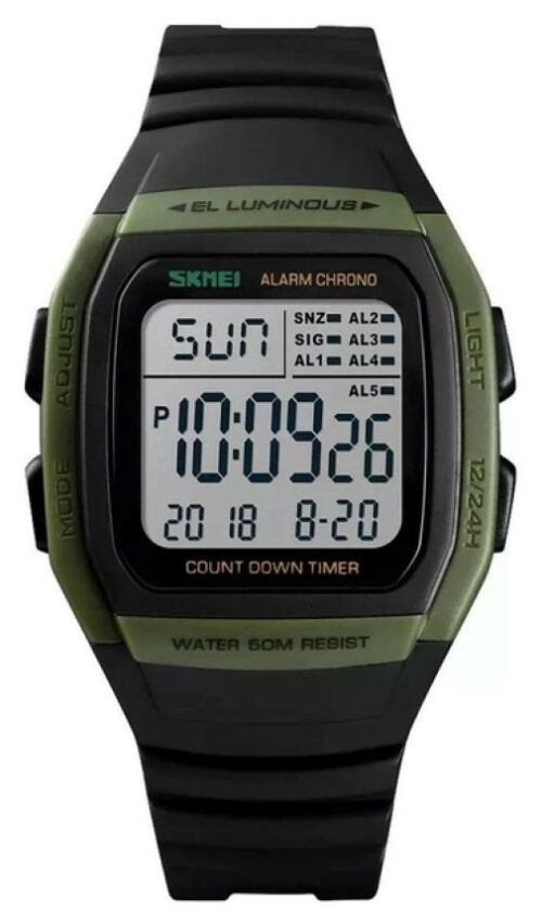 Часы Skmei 1278 green